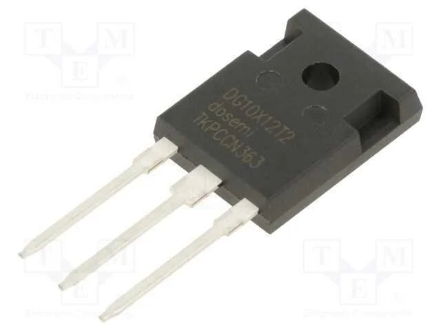 Trans&iacute;stor: IGBT, 1200V, 10A, 96W, TO247