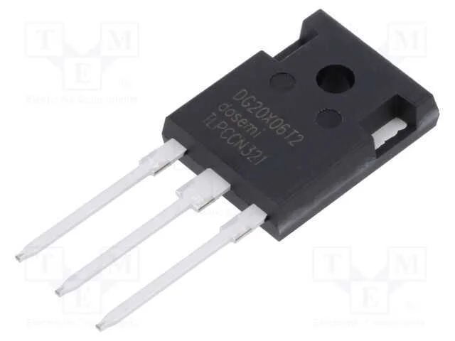 Trans&iacute;stor: IGBT, 600V, 29A, 166W, TO247