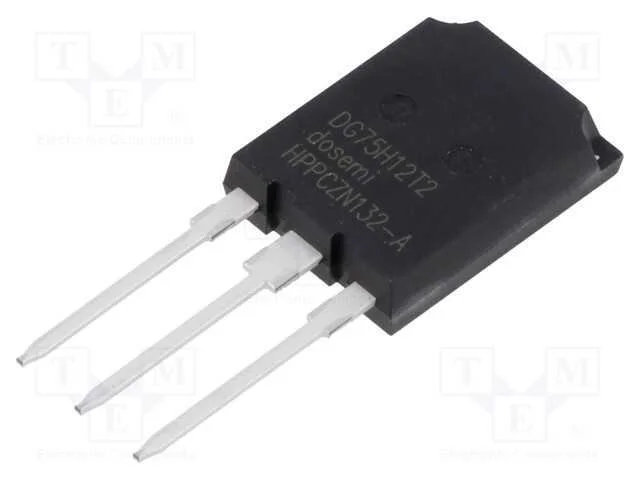 Trans&iacute;stor: IGBT, 1,2kV, 75A