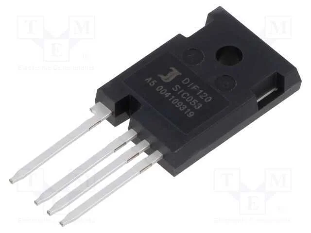 Transístor: N-MOSFET, SiC, unipolar, 1,2kV, 46A, .
