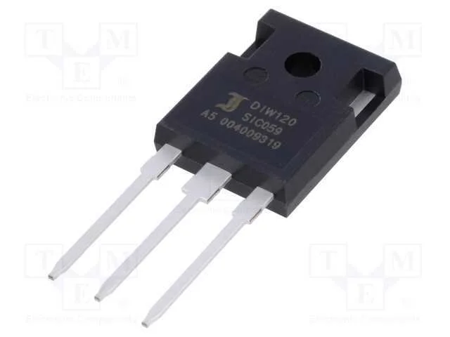 Transístor: N-MOSFET, SiC, unipolar, 1,2kV, 46A, .