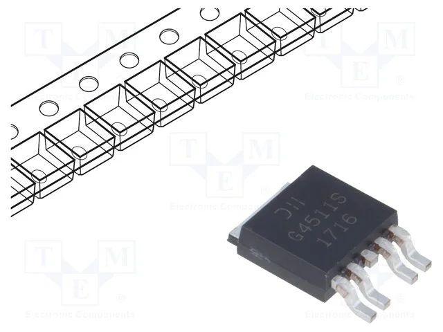 Trans&iacute;stor: N/P-Mosfet; Unipolar; Par Complementar; 35/-35v