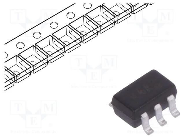 Trans&iacute;stor: Npn X2; Bipolar; 40v; 0,2a; 200mw; Sot363