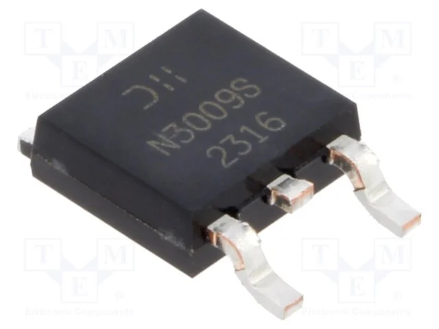 Trans&iacute;stor: N-MOSFET, unipolar, 30V, 16A, Idm: 10.