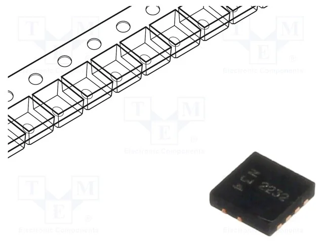 Trans&iacute;stor: N-MOSFET, unipolar, 30V, 8,5A, Idm: 6.