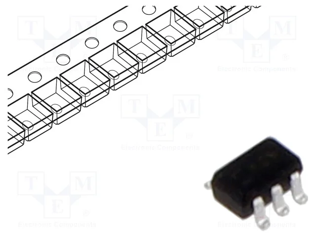 Trans&iacute;stor: N-MOSFET x2, unipolar, 30V, 400mA, 28.