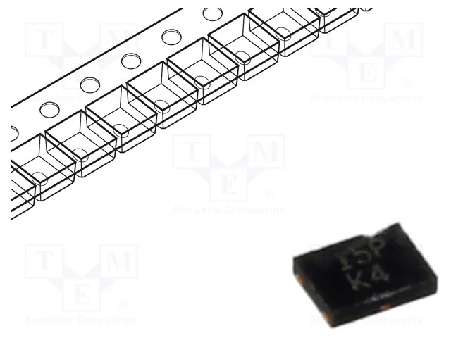 Trans&iacute;stor: P-Mosfet; Unipolar; -12v; -5,1a; Idm: -25a; 1,1w