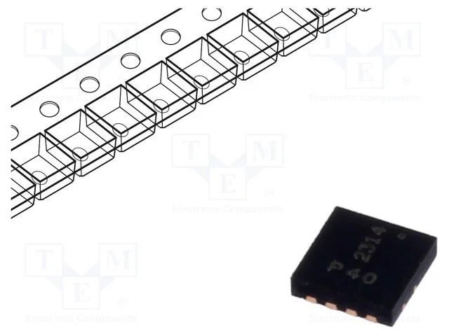Trans&iacute;stor: P-Mosfet; Unipolar; -40v; -5,4a; 0,81w; Powerdi&reg;3333-8