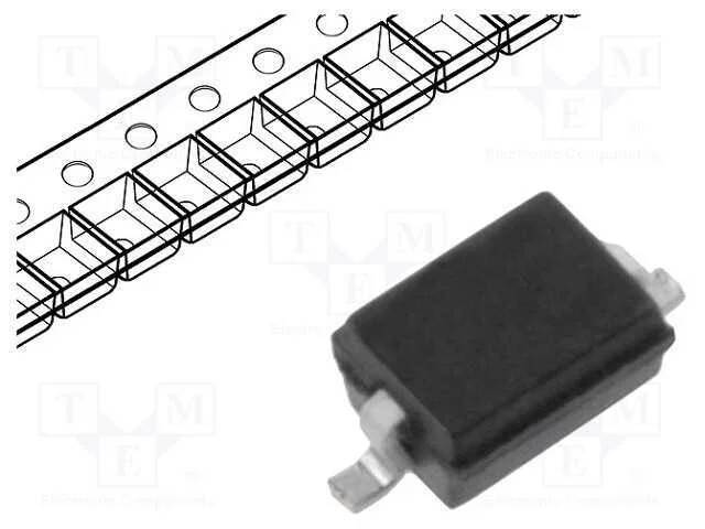 Transístor: NPN, bipolar, BRT, 50V, 0,1A, 200mW, .