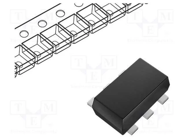 Trans&iacute;stor: N/P-MOSFET, unipolar, par complementa.