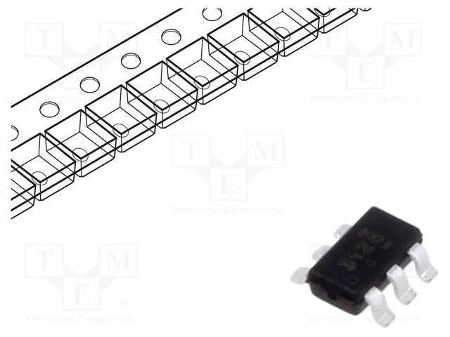 Trans&iacute;stor: P-Mosfet X2; Unipolar; -20v; -2,3a; 0,96w; Supersot-6