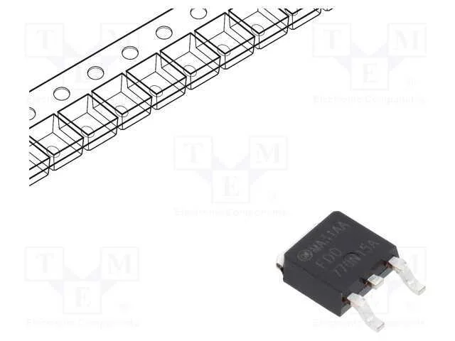 Trans&iacute;stor: N-MOSFET, unipolar, 150V, 18A, 56,8W,.