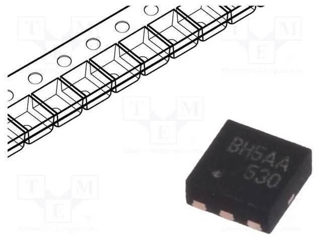 Transístor: P-Mosfet; Unipolar; -30v; -6,8a; 2,4w; Microfet