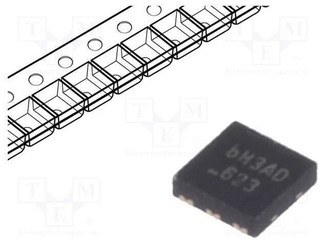 Trans&iacute;stor: P-Mosfet X2; Unipolar; -20v; -3,6a; 1,4w; Microfet