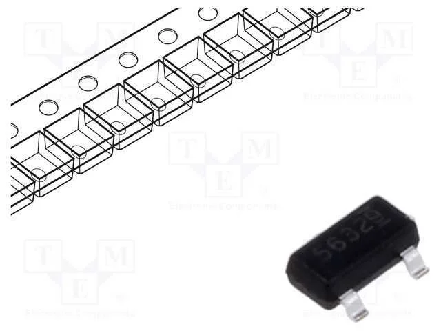 Trans&iacute;stor: N-MOSFET, unipolar, 60V, 1,7A, 1,1W, .