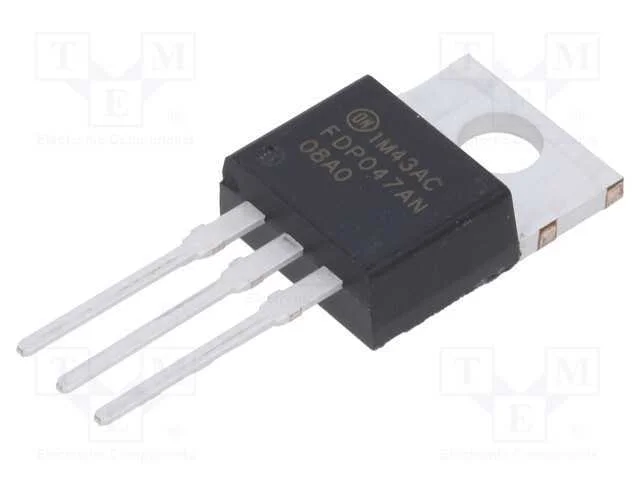 Trans&iacute;stor: N-MOSFET, unipolar, 75V, 80A, 310W, T.
