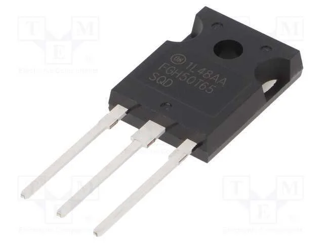 Trans&iacute;stor: IGBT, 650V, 50A, 134W, TO247-3