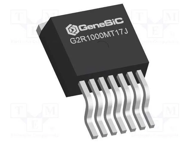 Trans&iacute;stor: N-MOSFET, SiC, unipolar, 1,7kV, 4A, I.