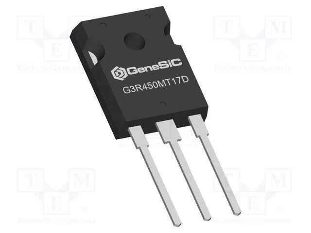 Trans&iacute;stor: N-MOSFET, SiC, unipolar, 1,7kV, 6A, I.