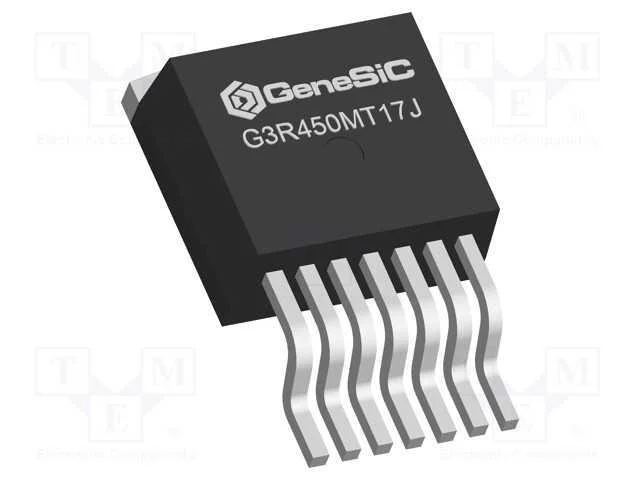 Trans&iacute;stor: N-MOSFET, SiC, unipolar, 1,7kV, 6A, I.