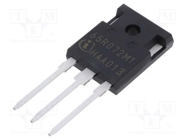 Trans&iacute;stor: N-Mosfet; Sic; Unipolar; 650v; 18a; Idm: 69a; 96w; To247