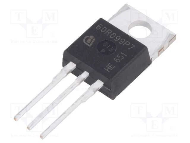 Trans&iacute;stor: N-MOSFET, unipolar, 600V, 20A, 117W, .