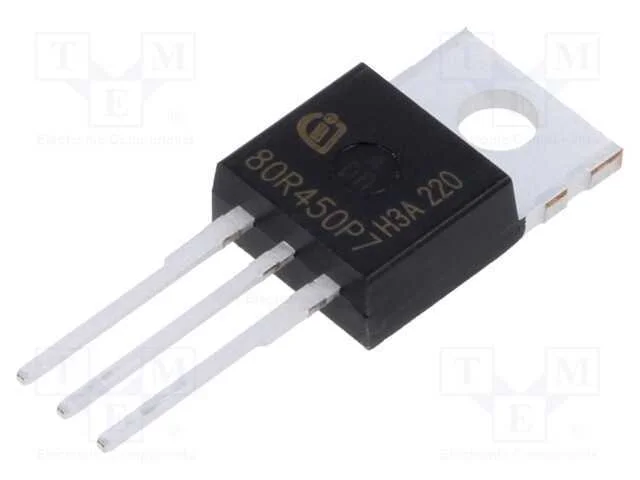 Trans&iacute;stor: N-MOSFET, unipolar, 800V, 7,1A, Idm: .