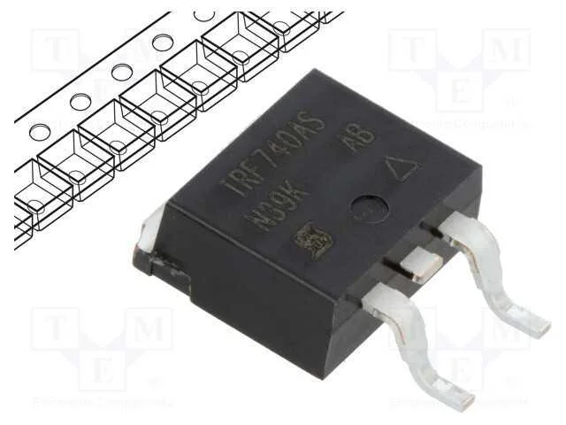 Trans&iacute;stor: N-MOSFET, unipolar, 400V, 10A, Idm: 4.