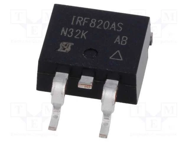 Trans&iacute;stor: N-MOSFET, unipolar, 500V, 2,5A, Idm: .