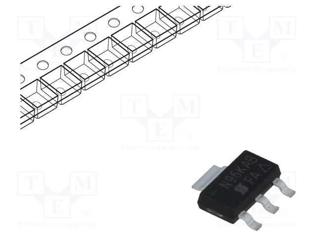 Trans&iacute;stor: N-MOSFET, unipolar, 60V, 1,7A, 3,1W, .