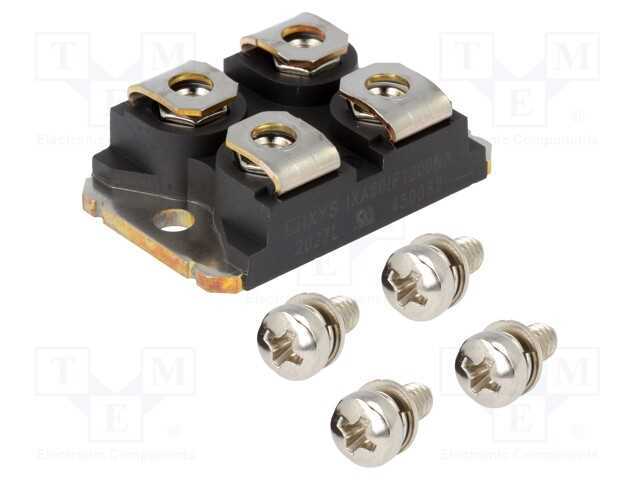Módulo: Igbt; Transístor Individual; Urmax: 1,2kv; Ic: 56a; Sot227b