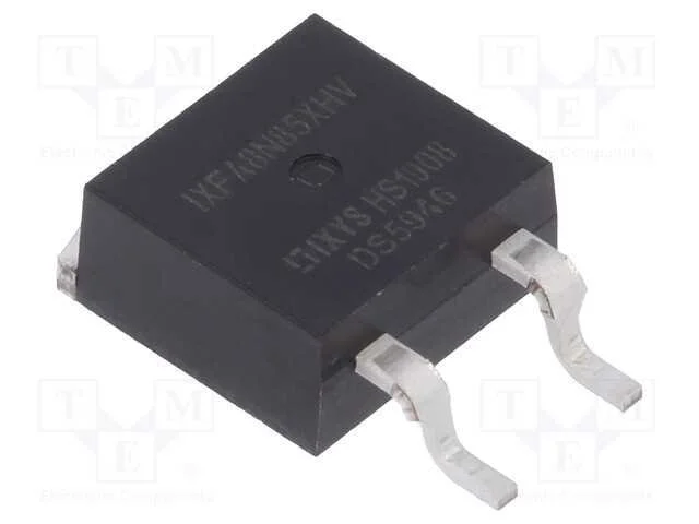 Trans&iacute;stor: N-MOSFET, X-Class, unipolar, 850V, 8A.