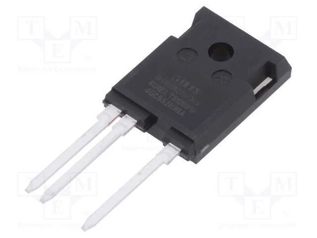 Trans&iacute;stor: N-Mosfet; Polar3; Unipolar; 2,5kv; 0,33a; Idm: 1a; 104w