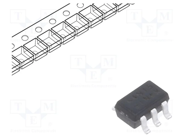 Transístor: Npn X2; Bipolar; 160v; 0,2a; 200mw; Sot363