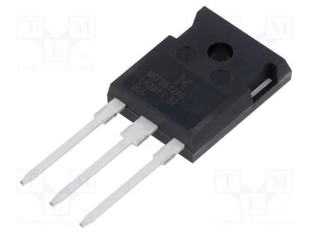 Transístor: N-Mosfet; Sic; Unipolar; 1,2kv; 25a; Idm: 80a; 183w