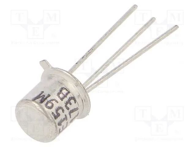 Transístor: PNP, bipolar, 60V, 0,6A, 1,8W, TO18
