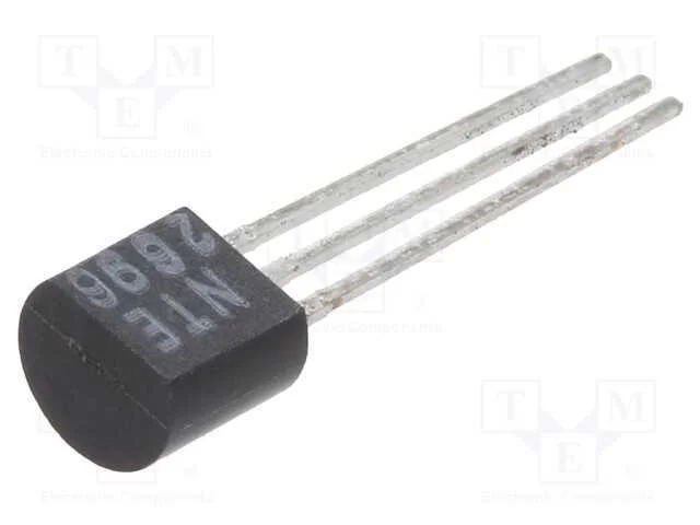 Trans&iacute;stor: Npn; Bipolar; 120v; 0,1a; 0,3w; To92