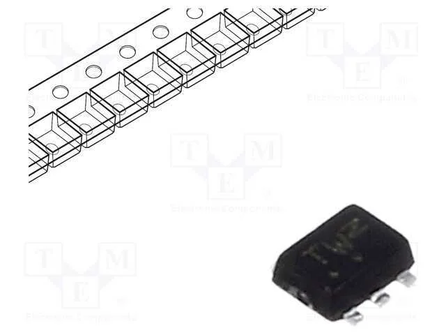 Trans&iacute;stor: N/P-Mosfet; Unipolar; Par Complementar; 20/-20v