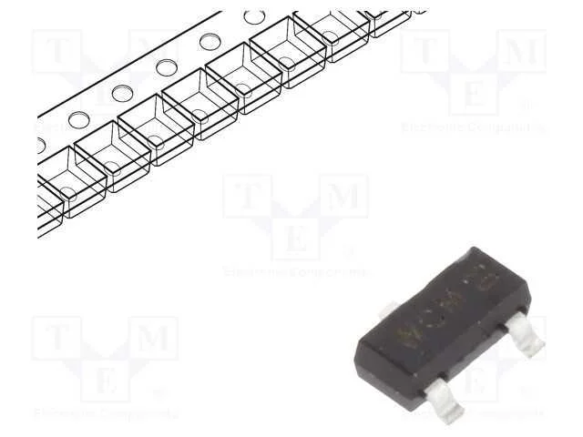 Trans&iacute;stor: N-Mosfet; Unipolar; 60v; 120ma; Idm: 760ma
