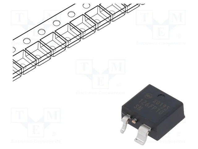 Trans&iacute;stor: N-Mosfet; Eetmos3; Unipolar; 100v; 126a; Idm: 504a; 238w