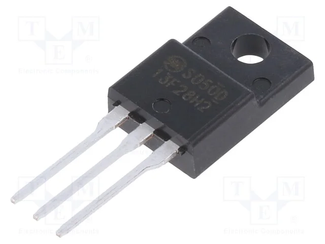 Trans&iacute;stor: N-Mosfet; Hi-Potmos2; Unipolar; 280v; 13a; Idm: 52a; 65w
