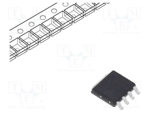 Trans&iacute;stor: N-Mosfet; Eetmos4; Unipolar; 40v; 140a; Idm: 560a; 217w
