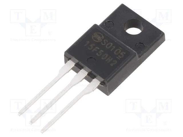 Trans&iacute;stor: N-Mosfet; Hi-Potmos2; Unipolar; 500v; 15a; Idm: 60a; 90w
