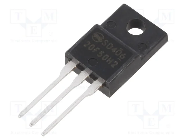 Trans&iacute;stor: N-Mosfet; Hi-Potmos2; Unipolar; 500v; 20a; Idm: 80a; 95w