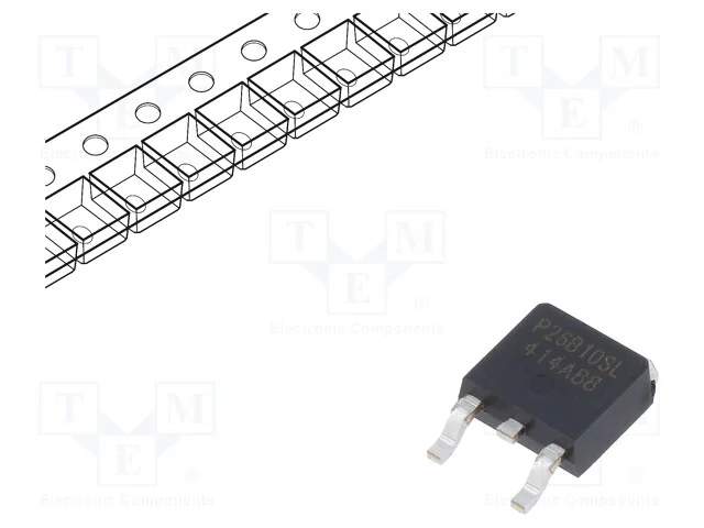 Trans&iacute;stor: N-Mosfet; Eetmos3; Unipolar; 100v; 26a; Idm: 78a; 44w