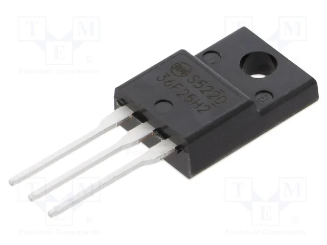 Trans&iacute;stor: N-Mosfet; Unipolar; 250v; 36a; 77w; Fto-220ag (Sc91)