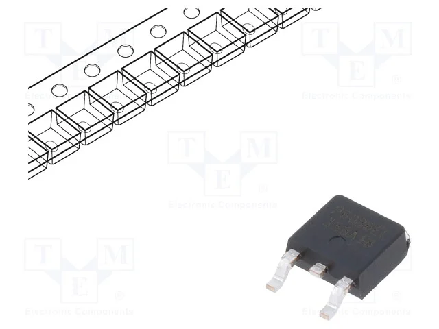 Trans&iacute;stor: N-Mosfet; Eetmos2; Unipolar; 60v; 60a; Idm: 240a; 62,5w