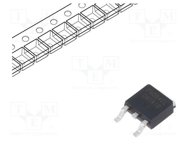 Trans&iacute;stor: N-Mosfet; Eetmos2; Unipolar; 40v; 60a; Idm: 240a; 62,5w