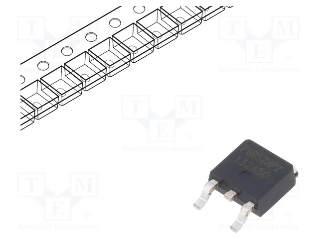 Trans&iacute;stor: N-Mosfet; Hi-Potmos2; Unipolar; 520v; 6a; Idm: 24a; 71w