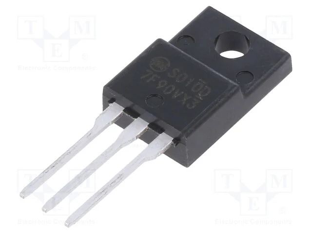 Trans&iacute;stor: N-Mosfet; Unipolar; 900v; 7a; Idm: 21a; 95w